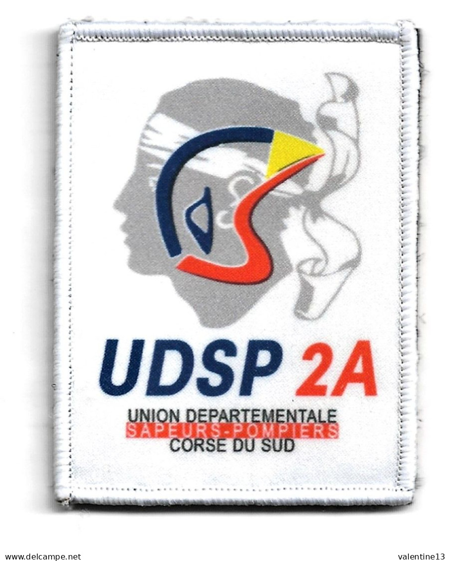 Ecusson SAPEURS POMPIERS UDSP 2A AJACCIO - Pompiers