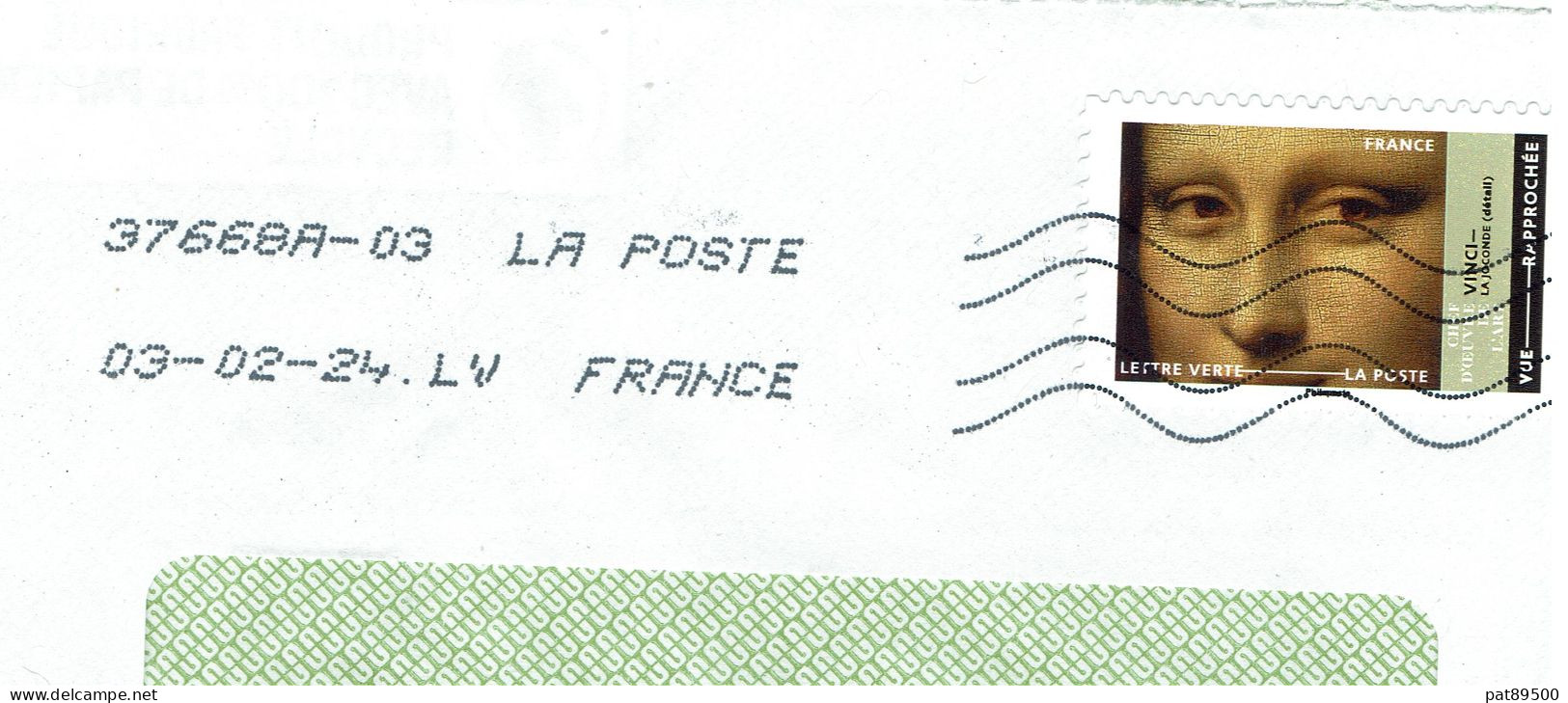 France 2022/ AA 2191 / VINCI "Vue Rapprochée"  Voyagée Sur Enveloppe à Fenêtre - Briefe U. Dokumente