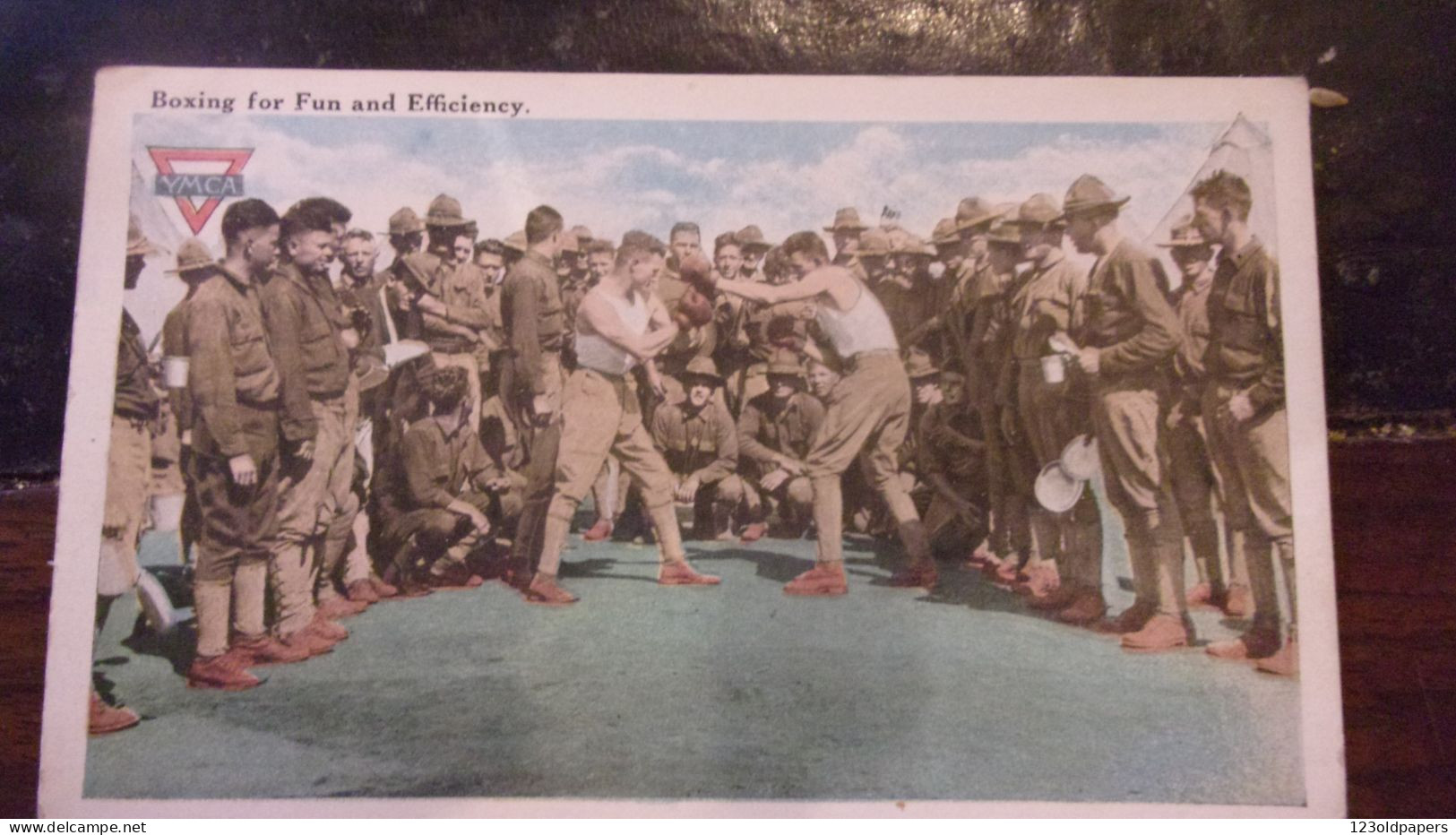 WWI US 17 BOXING FOR FUN AND EFFICIENCY YMCA - Sonstige & Ohne Zuordnung