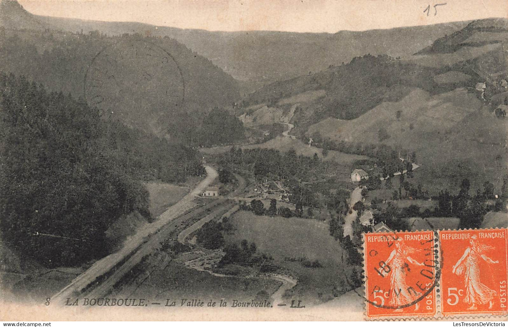 FRANCE - La Bourboule - Vue Sur La Vallée De La Bourboule - LL - Carte Postale Ancienne - La Bourboule
