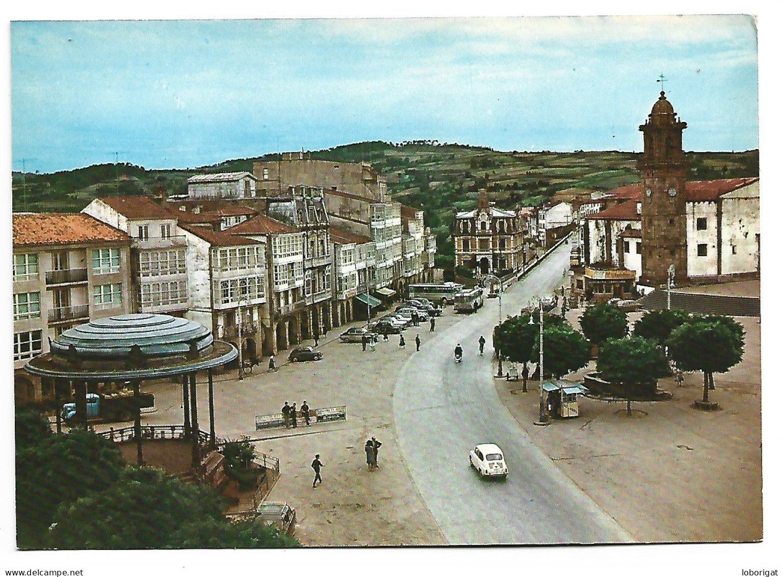 PLAZA DE HERMANOS GARCIA NAVEIRA / THE HERMANOS GARCIA NAVEIRA SQUARE.- BETANZOS / A CORUÑA.- ( ESPAÑA). - La Coruña