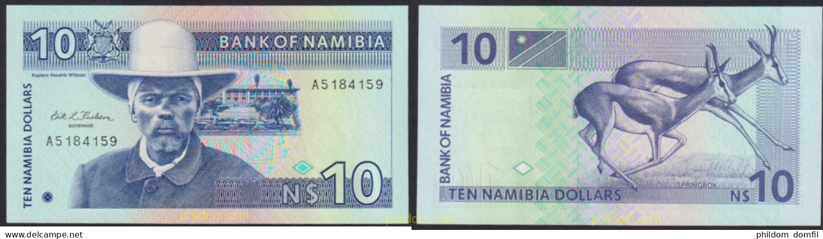 2536 NAMIBIA 1993 NAMIBIA 10 DOLLARS 1993 - Namibie