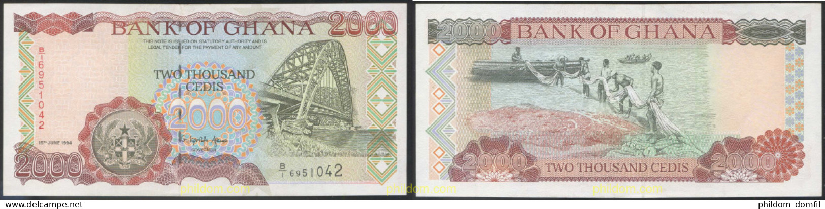 2888 GHANA 1994 GHANA 2000 CEDIS 1994 - Ghana