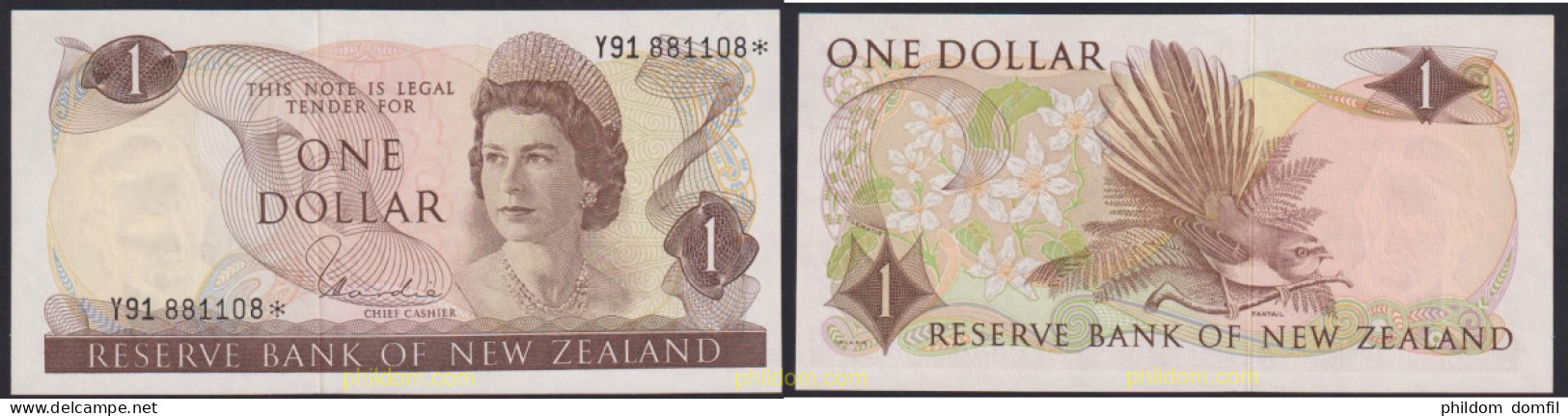 2940 NUEVA ZELANDA 1977 NEW ZEALAND 1 DOLLAR 1977 1981 - Nouvelle-Zélande