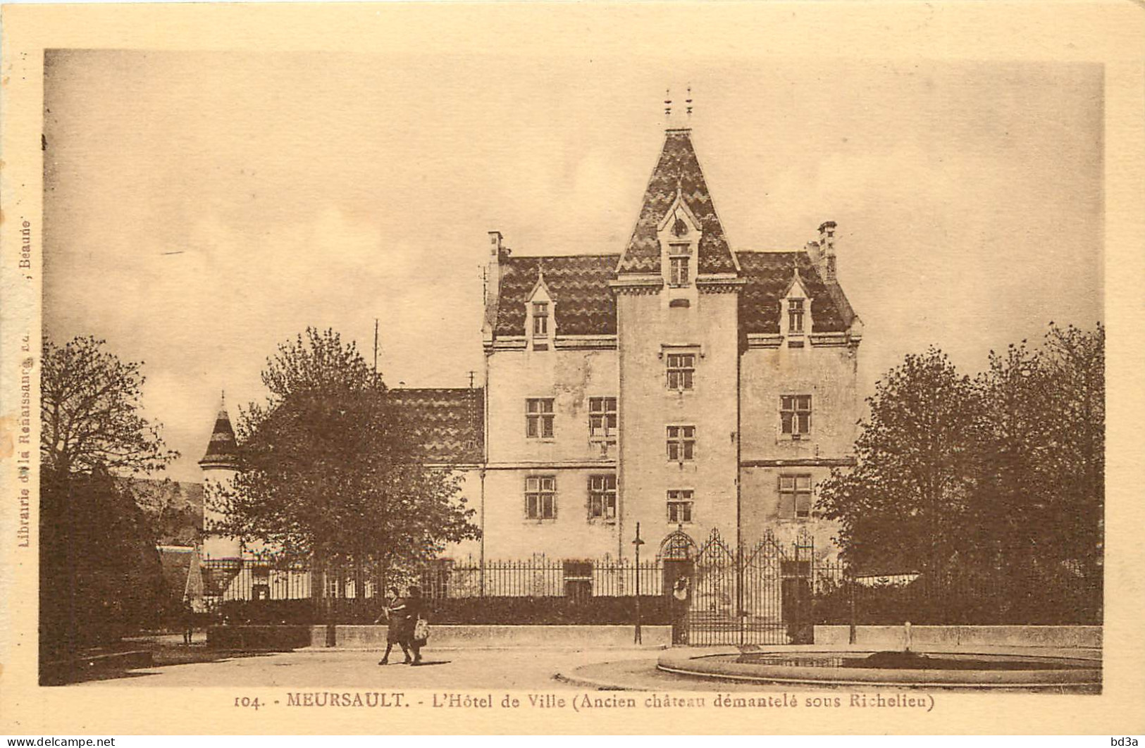  21 - MEURSAULT - L'HOTEL DE VILLE - Meursault