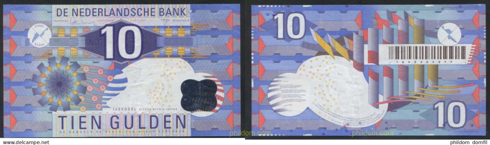 3549 HOLANDA 1997 NEDERLANDSCHE 10 GULDEN 1997 - Sonstige & Ohne Zuordnung