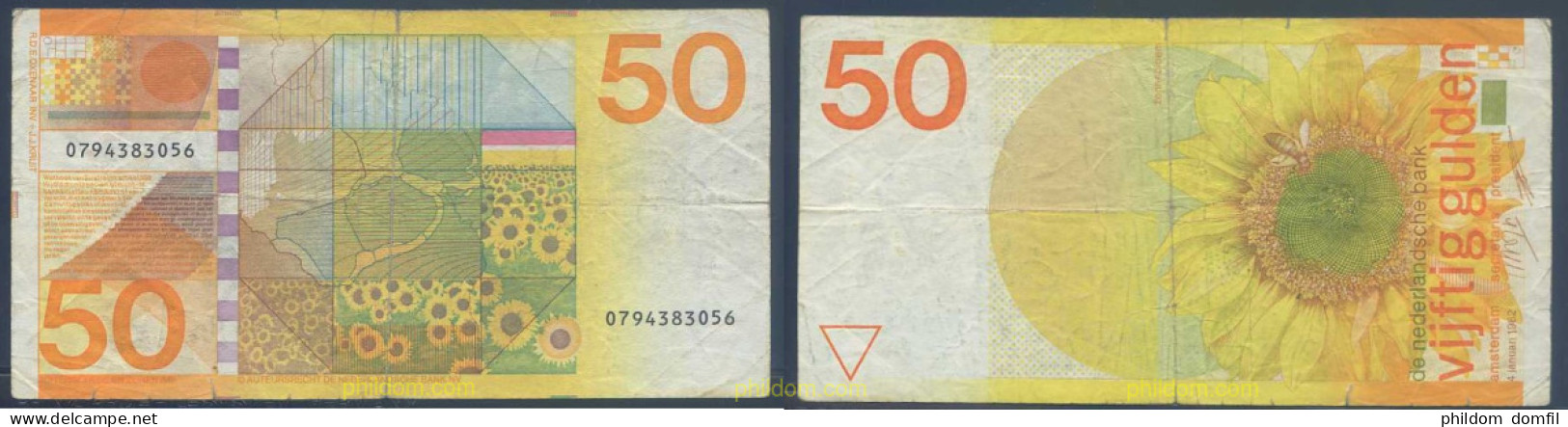 3547 HOLANDA 1982 NEDERLANDS 50 GULDEN 1982 - Sonstige & Ohne Zuordnung