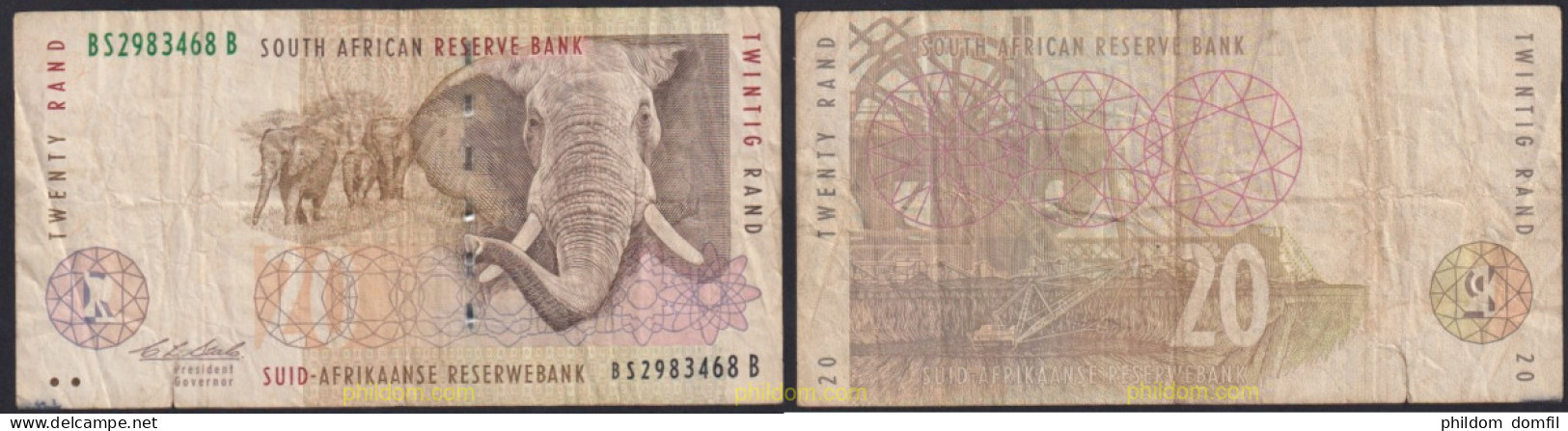 3790 SUDAFRICA 1999 SOUTH AFRICA 20 RAND 1999 - Suráfrica