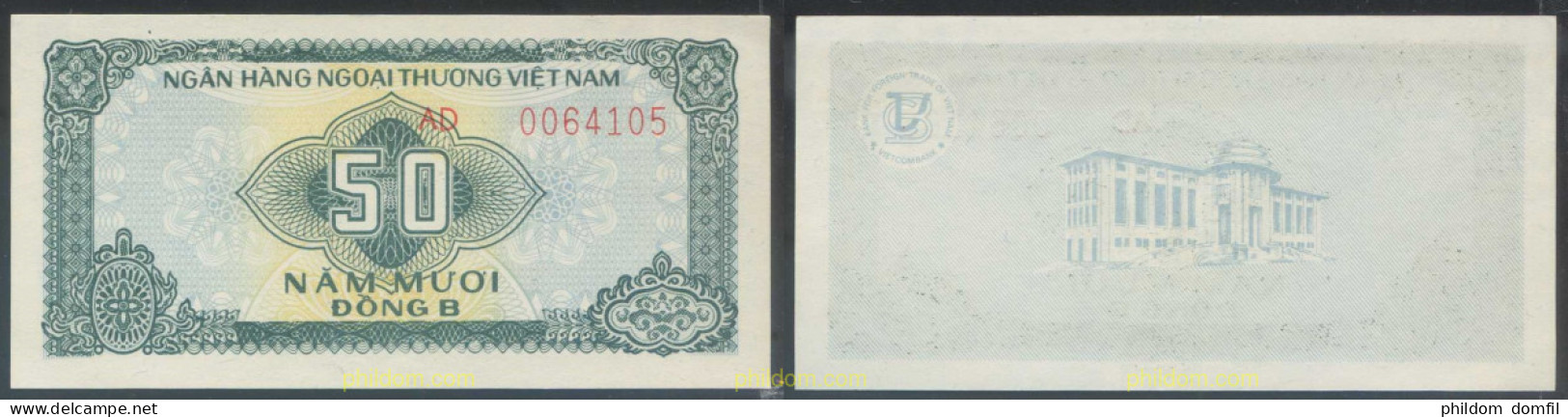 4073 VIETNAM DEL NORTE 1987 VIETNAM 50 DONG 1987 - Viêt-Nam