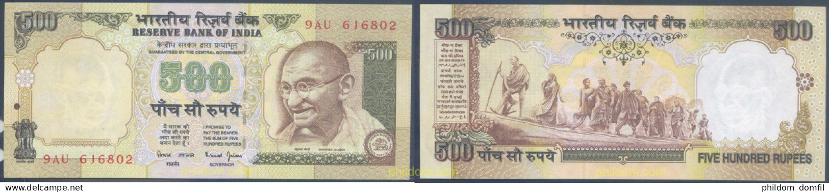 4647 INDIA 1997 INDIA 500 RUPEES 1997 - Indien