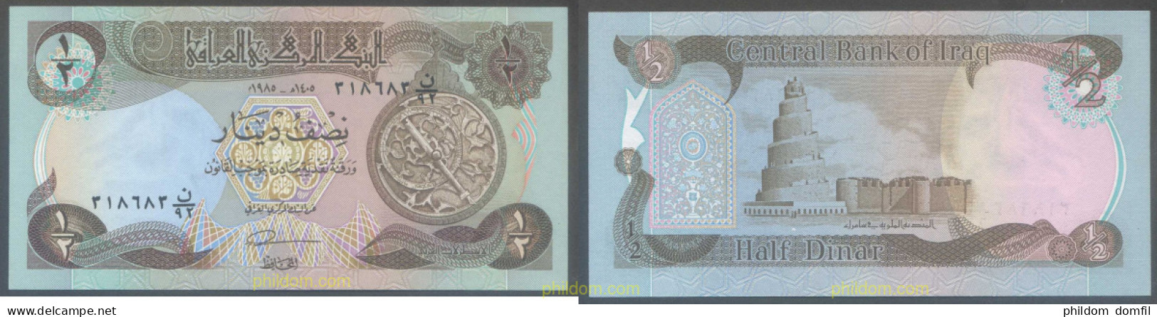 4722 IRAQ 1979 IRAQ 1/2 DINAR 1979 1986 - Iraq