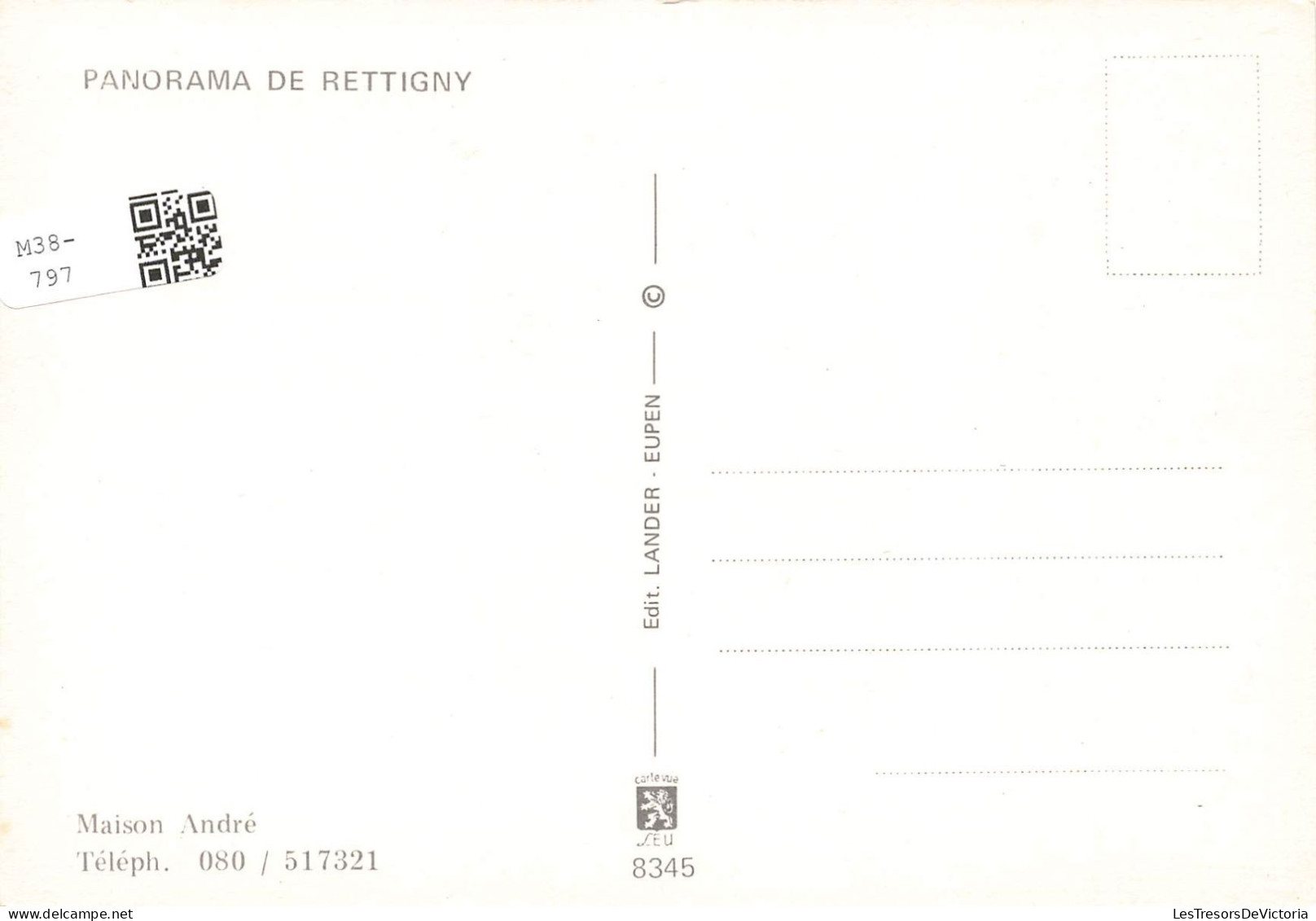 BELGIQUE - Panorama De Rettigny - Vue Générale De La Maison Adré - Carte Postale - Gouvy