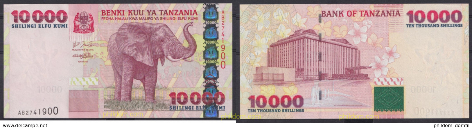 5028 TANZANIA 2003 TANZANIA 10000 SHILLINGS 2003 - Tansania