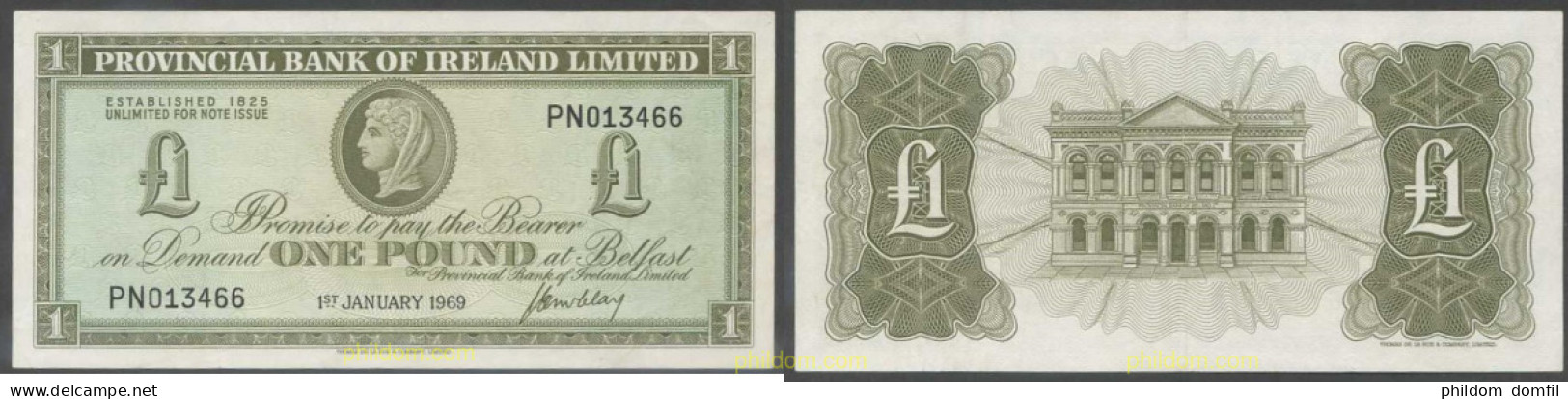 5290 IRLANDA 1969 IRELAND 1 POUND 1969 - 1 Pound