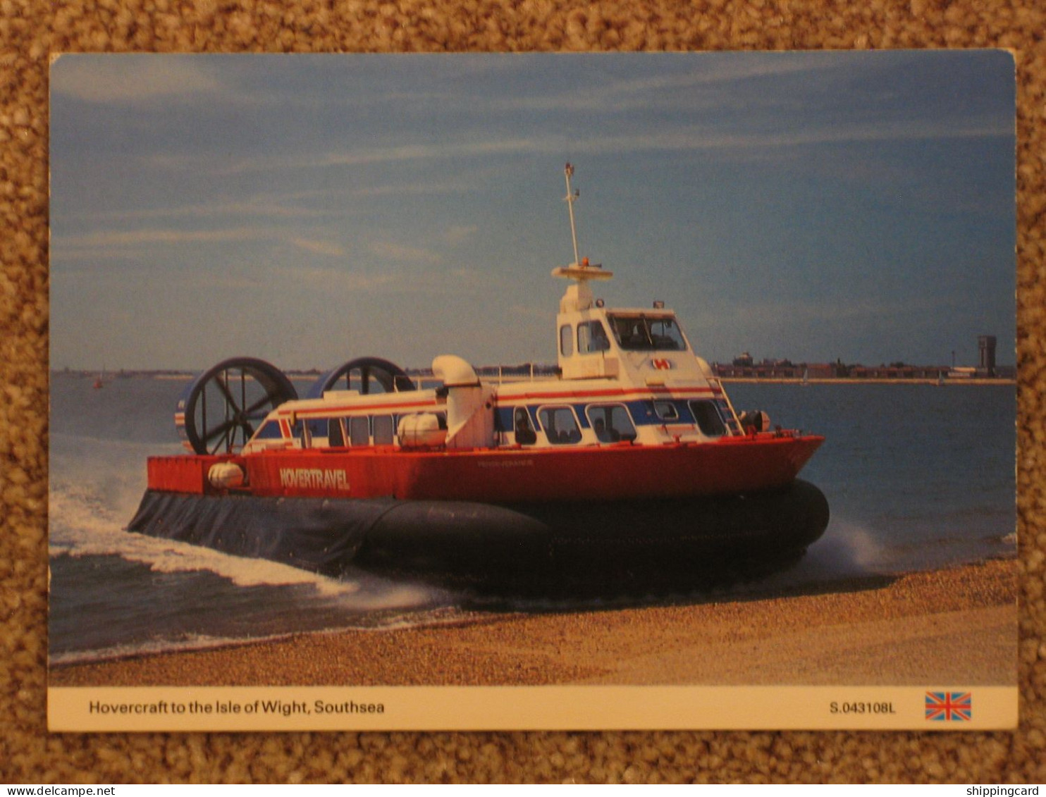 HOVERTRAVEL HOVERCRAFT AT SOUTHSEA - Aéroglisseurs