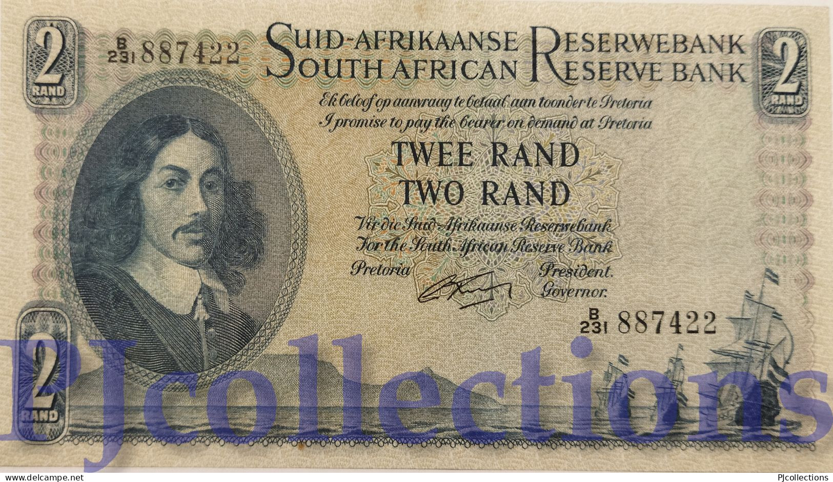 SOUTH AFRICA 2 RAND 1962/65 PICK 105b AUNC - South Africa