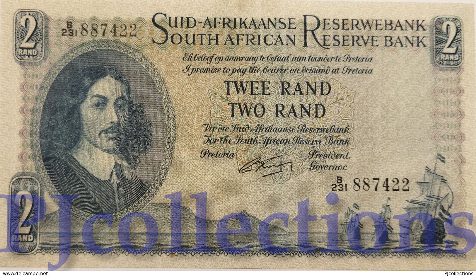 SOUTH AFRICA 2 RAND 1962/65 PICK 105b AUNC - Suráfrica