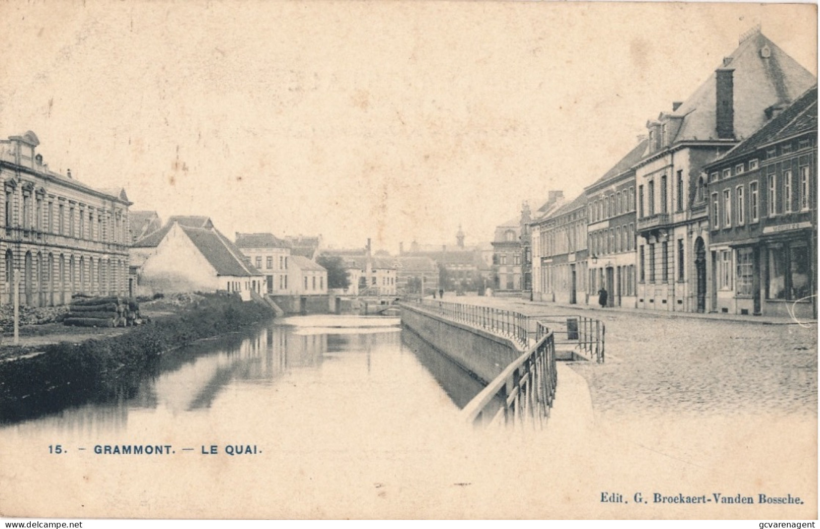 GERAARDSBERGEN  LE QUAI           2 SCANS - Geraardsbergen