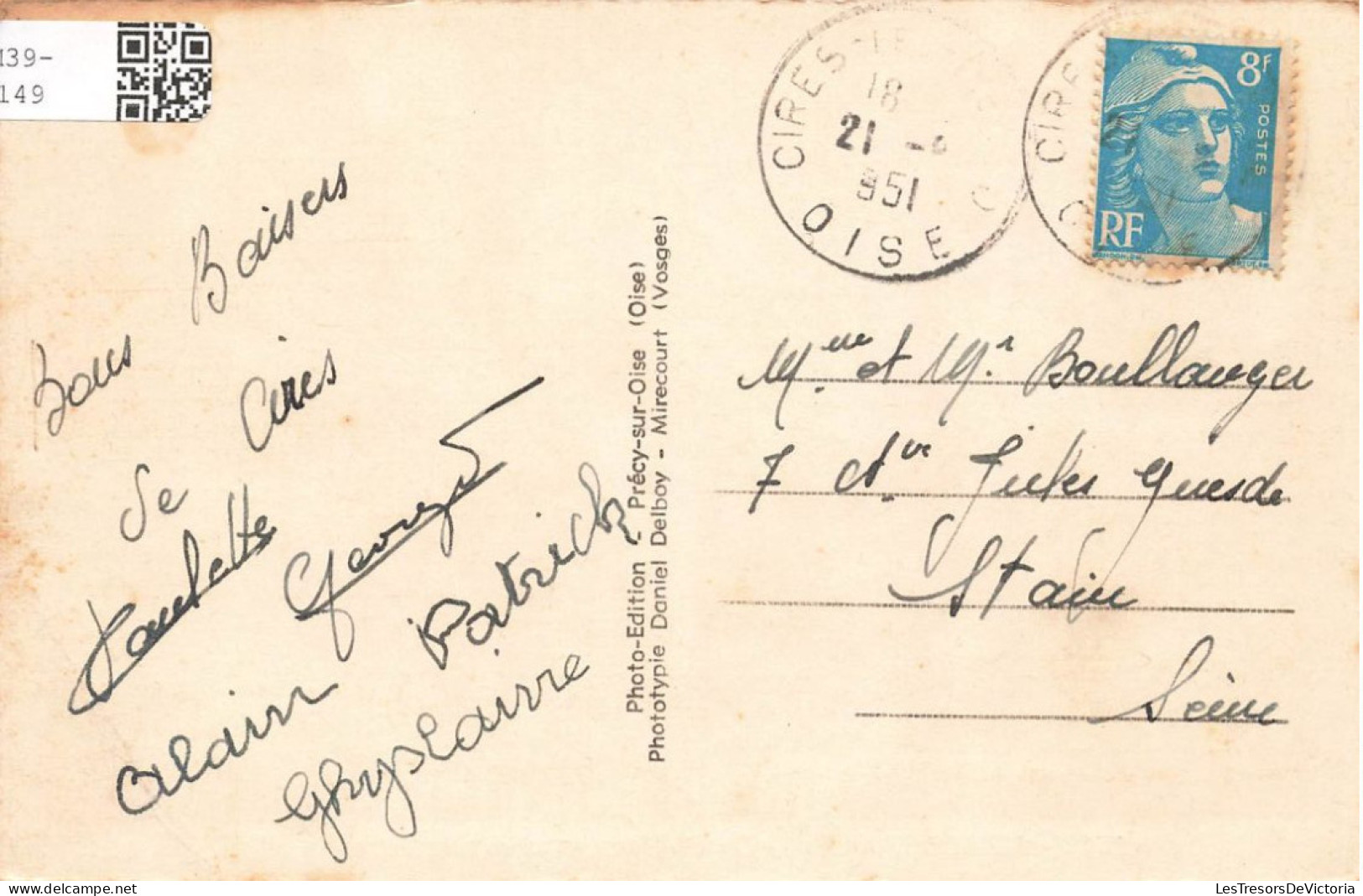 FRANCE - Mello - Vue Générale Du Château Et Vue Sur Le Parc  - Colorisé - Carte Postale Ancienne - Other & Unclassified