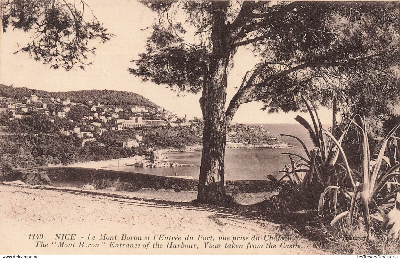 FRANCE - Nice - Vue Sur Le Mont Boron Et L'entrée Du Port Vue Prise Du Chateau - Carte Postale Ancienne - Sonstige & Ohne Zuordnung