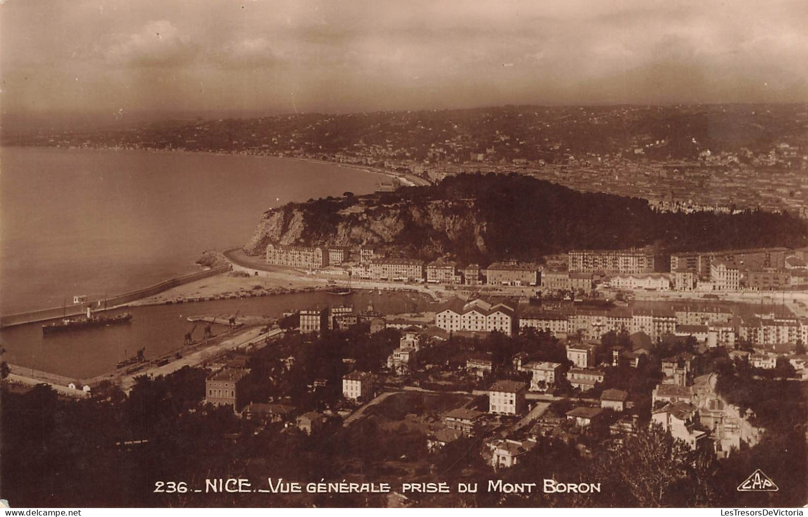FRANCE - Nice - Vue Générale Prise Du Mont Boron - Carte Postale Ancienne - Sonstige & Ohne Zuordnung