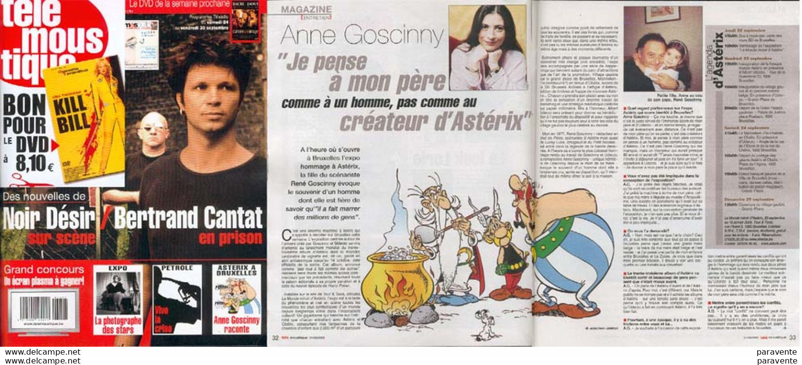 ASTERIX : Magazine TELEMOUSTIQUE 2005 - Asterix