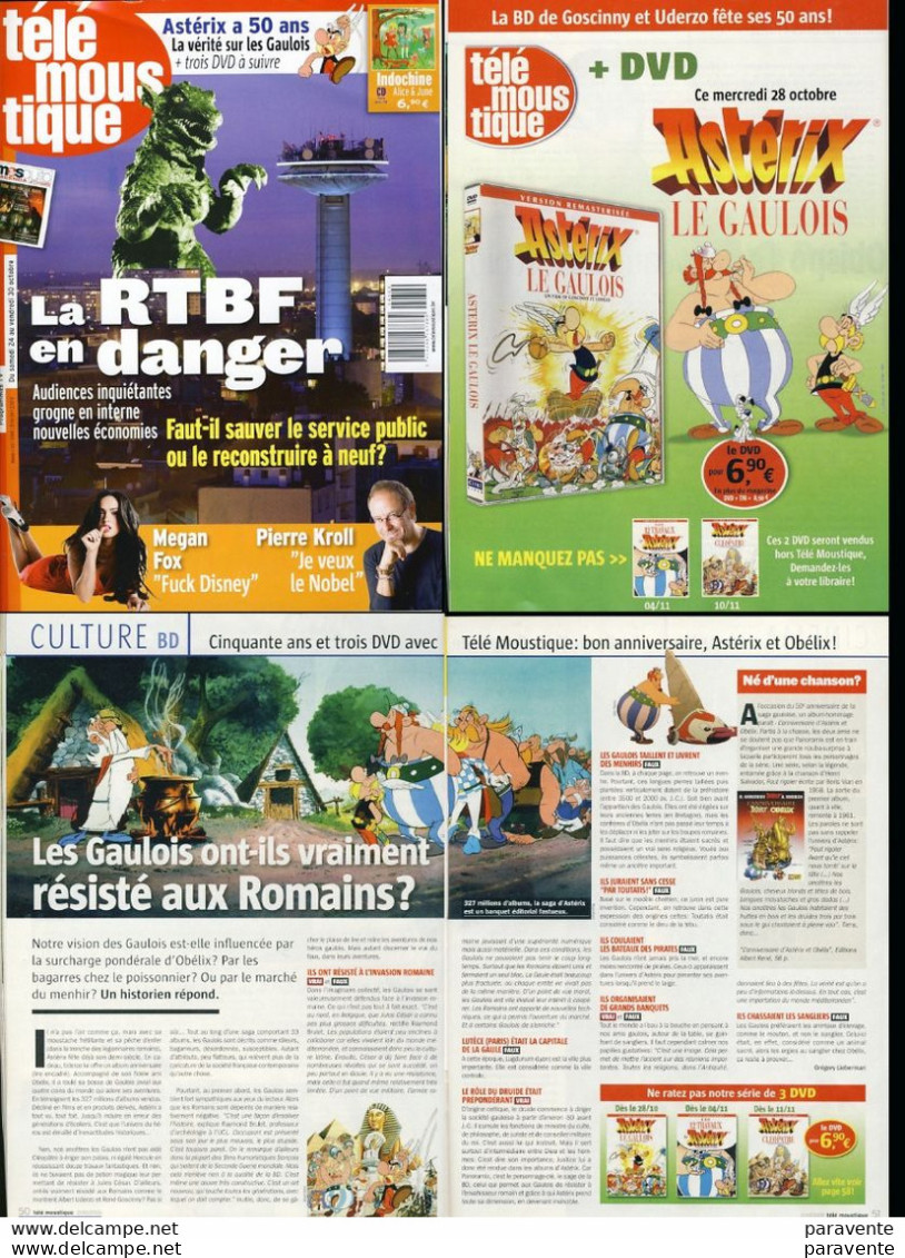 ASTERIX : Magazine TELEMOUSTIQUE 2009 - Astérix