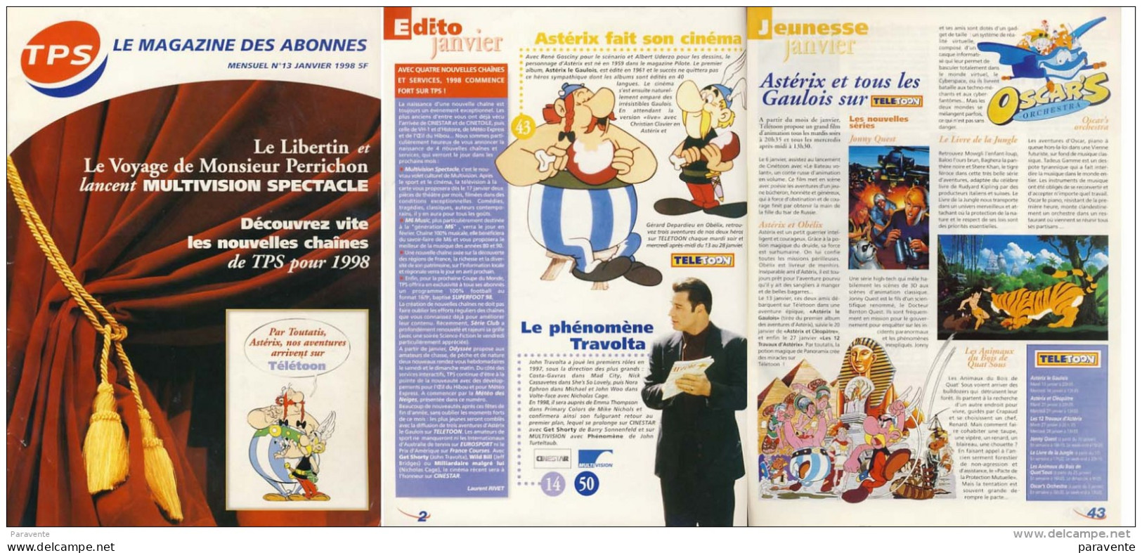ASTERIX : Magazine TPS 13 , 1998 (emballé) - Astérix