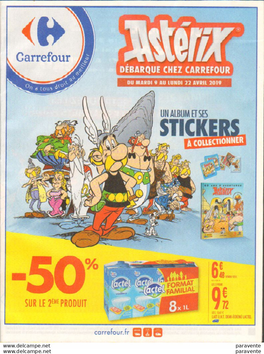 ASTERIX : Catalogue CARREFOUR 2019 - Asterix