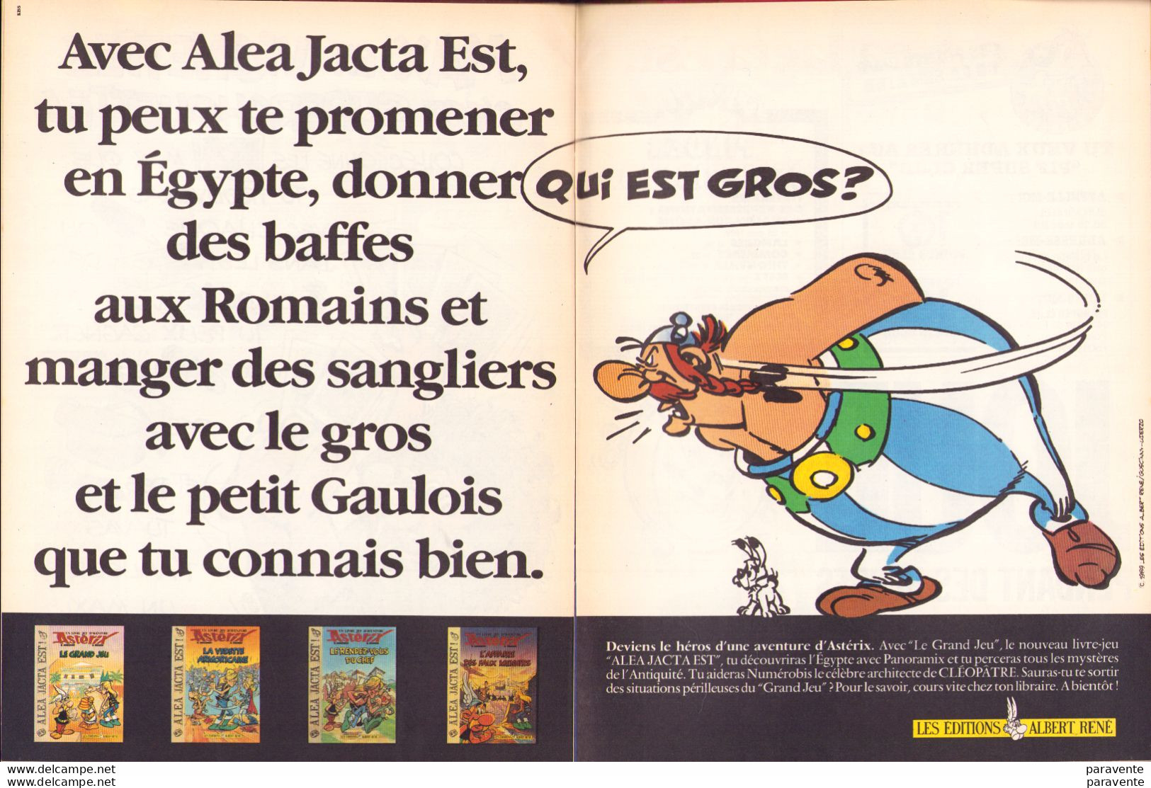 ASTERIX : magazine PIF n°1048 LA FËTE ASTERIX