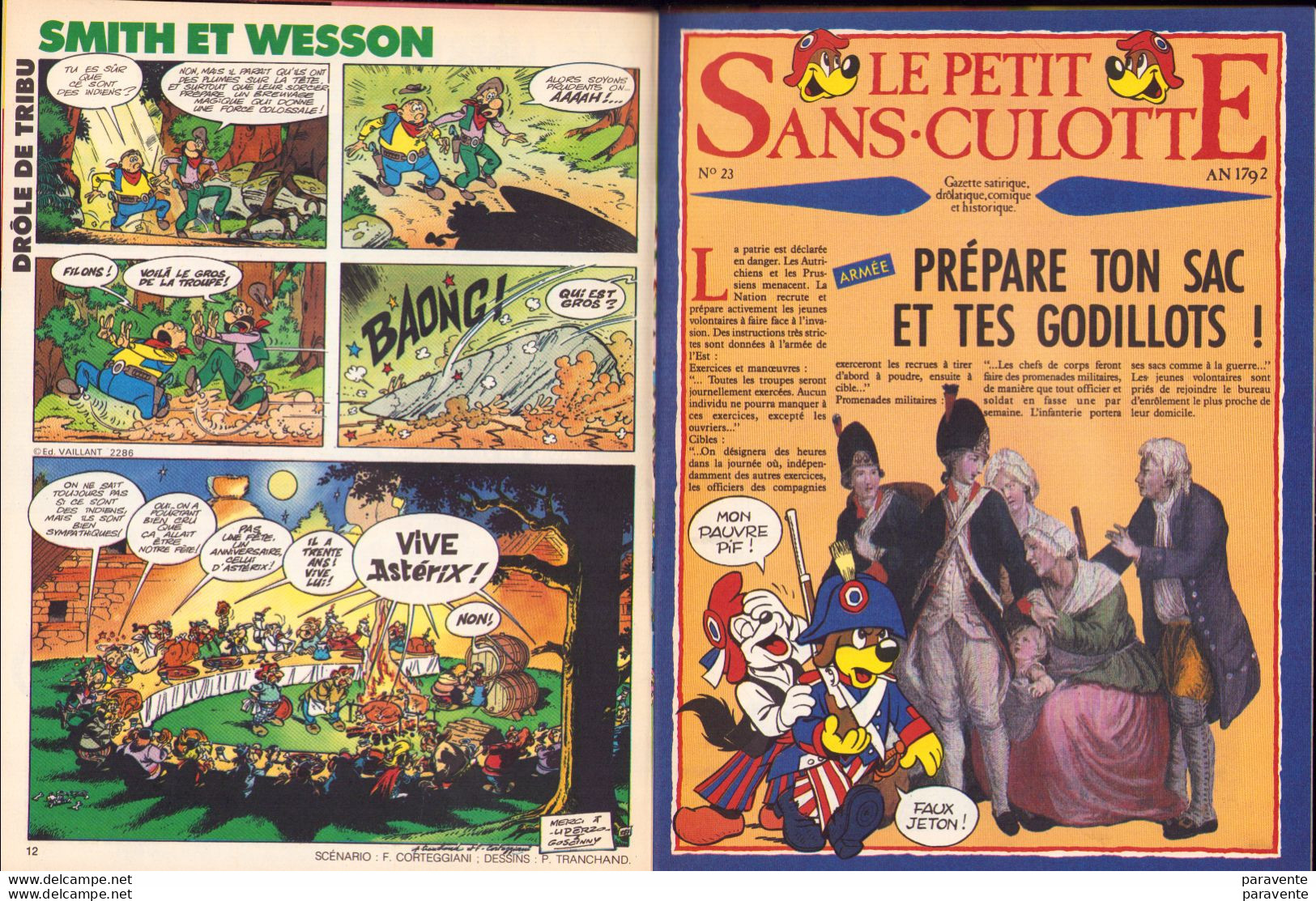 ASTERIX : magazine PIF n°1048 LA FËTE ASTERIX