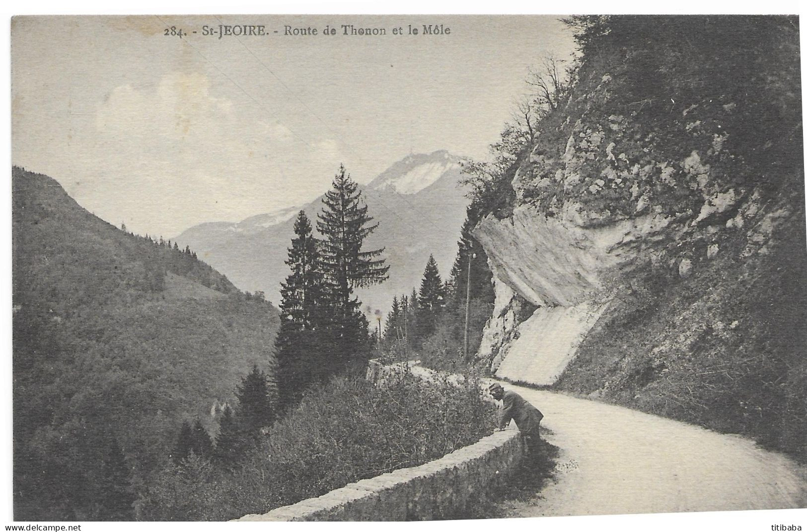 74 Saint Jeoire Route De Thonon Et Le Mole - Saint-Jeoire