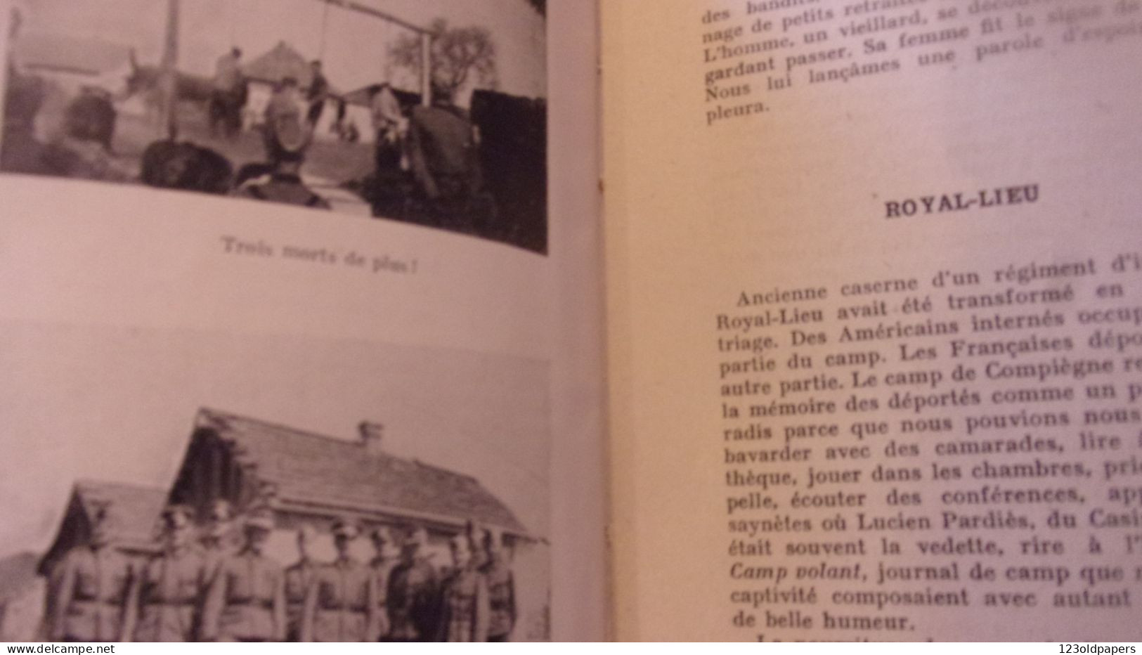 WWII Dix-huit mois au bagne de Buchenwald - Marnot René G. - 1945 PHOTOS DESSINS DE JACQUEMIN 76 PAGES