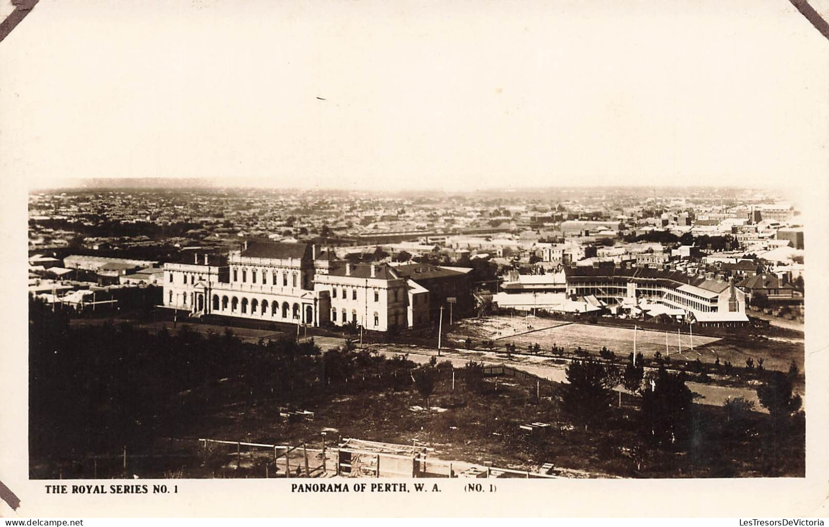 AUSTRALIE - Perth - Panorama - Carte Postale Ancienne - Perth