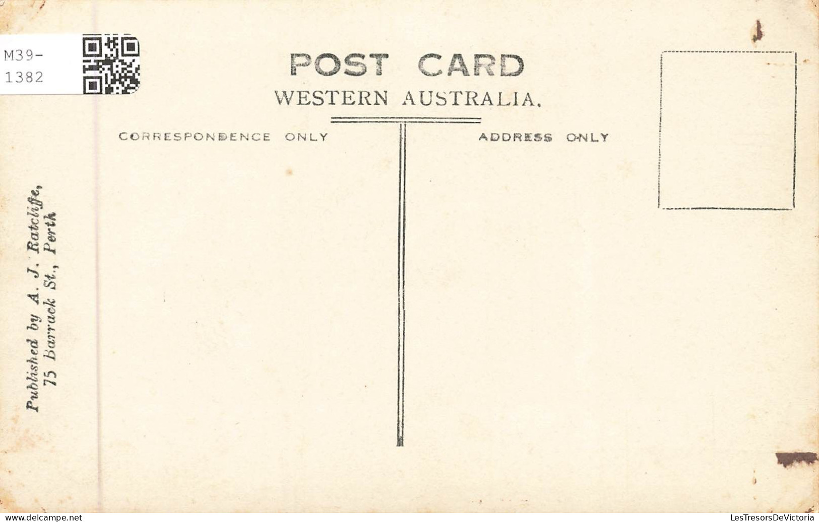 AUSTRALIE - Perth - Panorama - Carte Postale Ancienne - Perth
