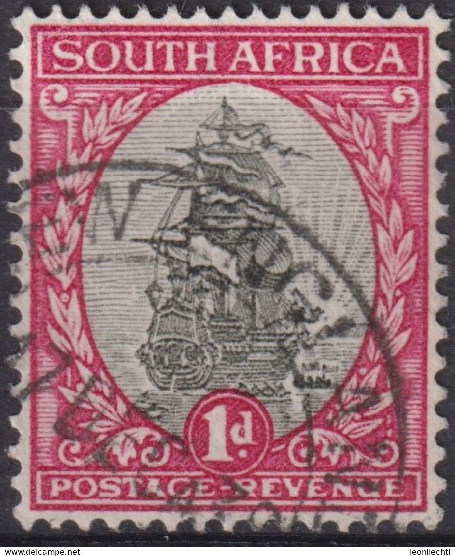 1930  Südafrikanische Union ° Mi:ZA 47, Sn:ZA 34a, Yt:ZA 39, Sg:ZA 43 (E), Van Riebeeck's Ship - Used Stamps
