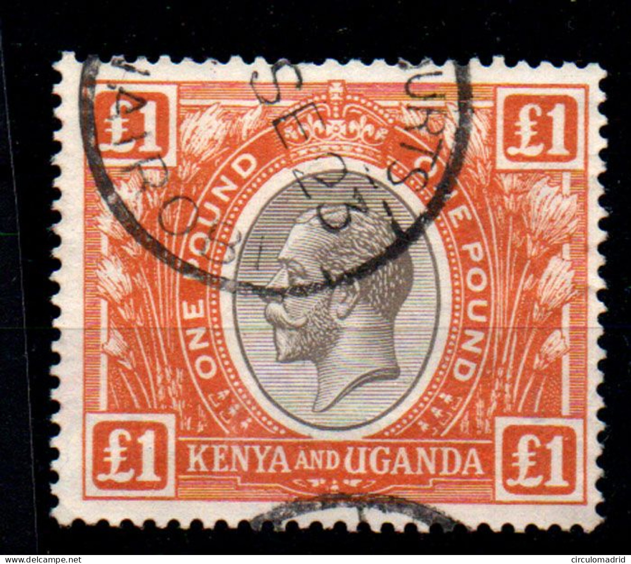 Kenya Y Uganda Nº 18. Año 1922/27 - Kenya & Uganda