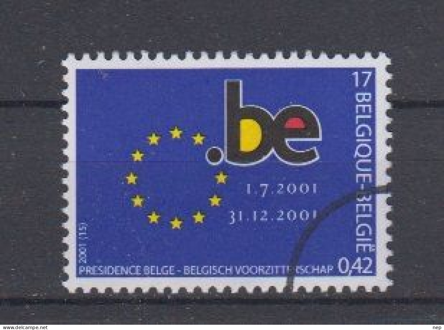 BELGIË - OPB - 2001 - Nr 3014 - (Gelimiteerde Uitgifte Pers/Press) - Posta Privata & Locale [PR & LO]