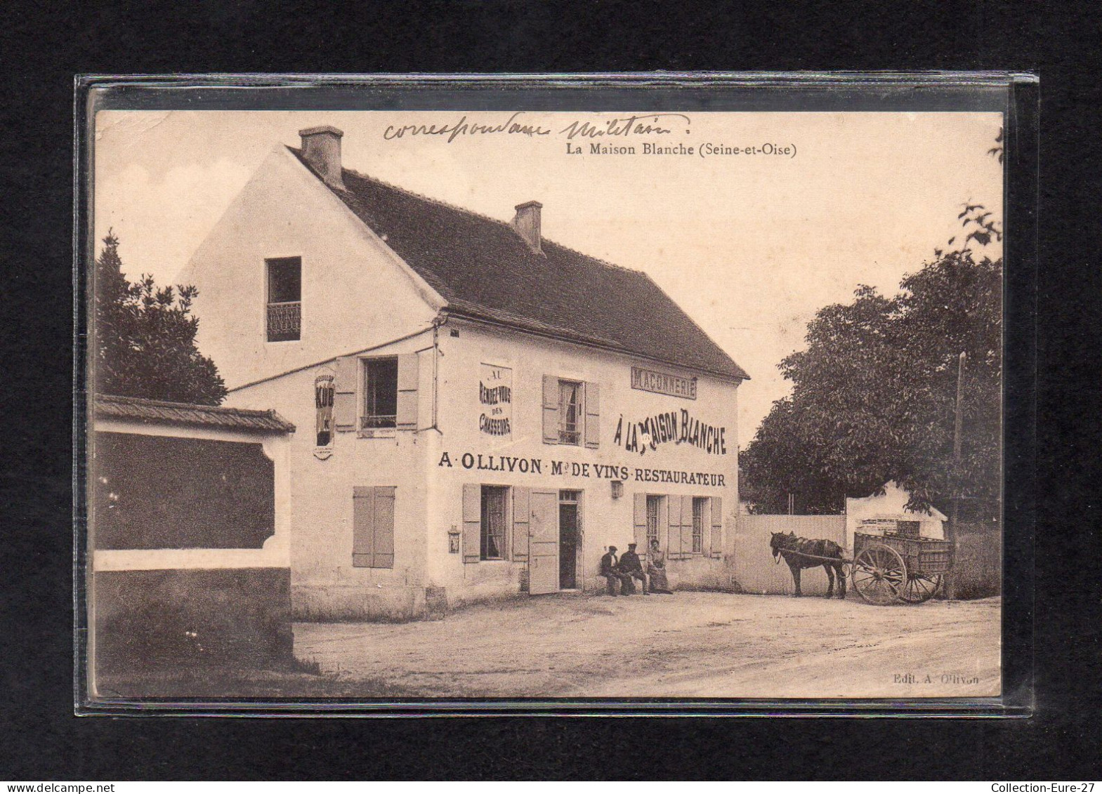 (08/02/24) 78-CPA ORGEVAL - LA MAISON BLANCHE - Orgeval