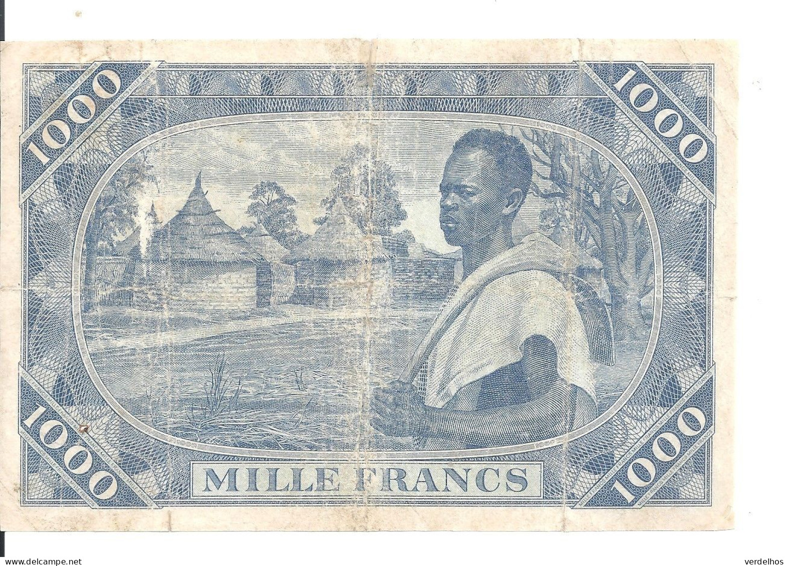 MALI 1000 FRANCS 1960 VG++/VF P 4 - Malí