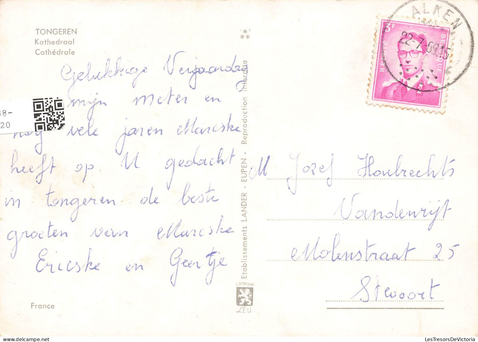 BELGIQUE - Tongeren - Vue Générale De La Cathédrale - Carte Postale - Tongeren