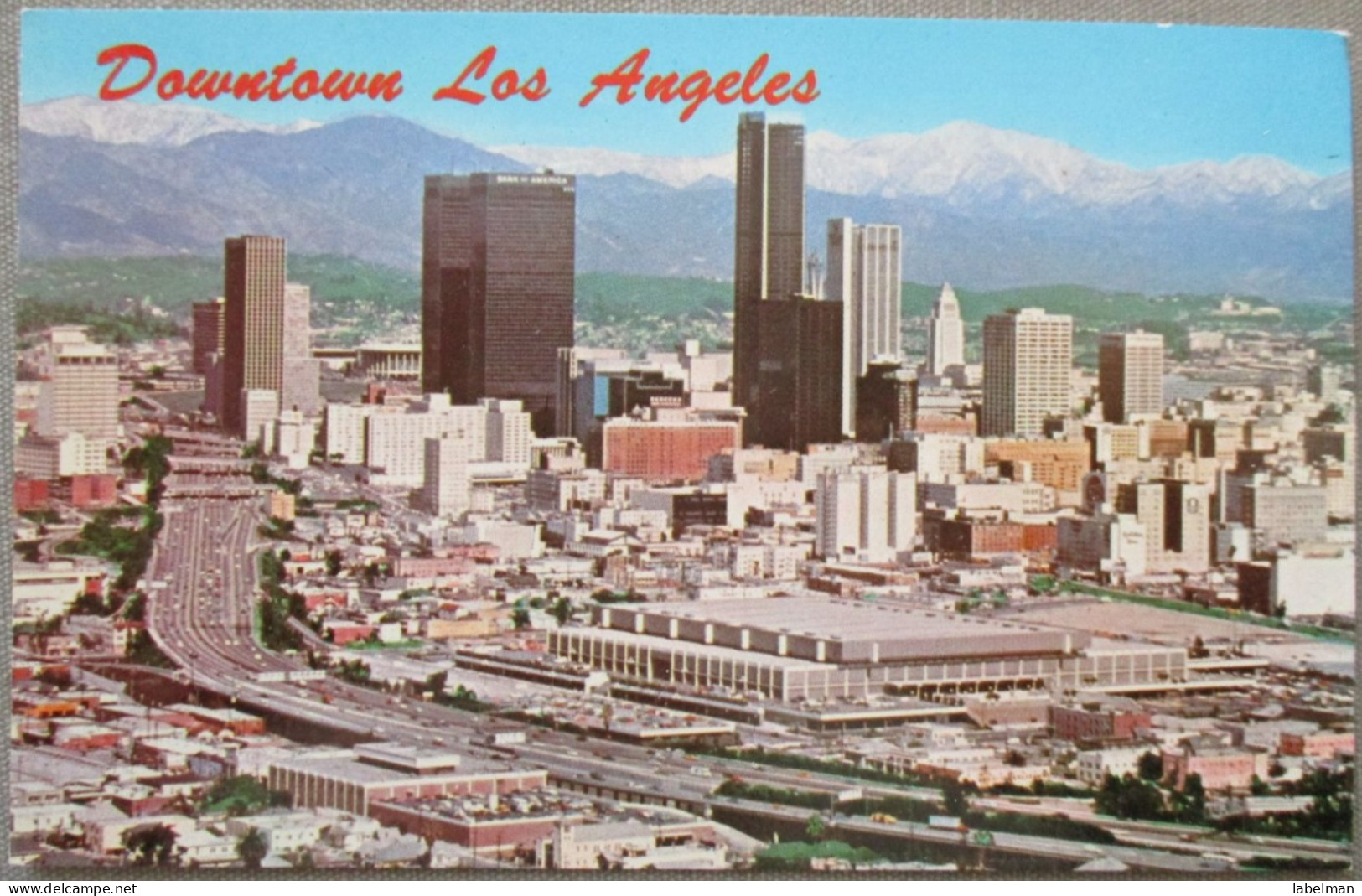 USA CALIFORNIA LOS ANGELES DOWNTOWN CITY KARTE CARD POSTCARD CARTE POSTALE POSTKARTE CARTOLINA ANSICHTSKARTE - Long Beach