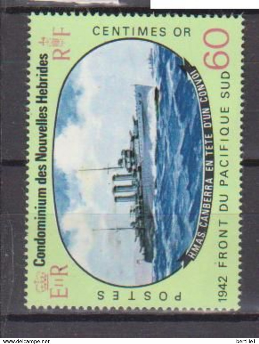NOUVELLES HEBRIDES      N°  YVERT  :  259 NEUF AVEC  CHARNIERES      ( CH  3 / 16 ) - Unused Stamps