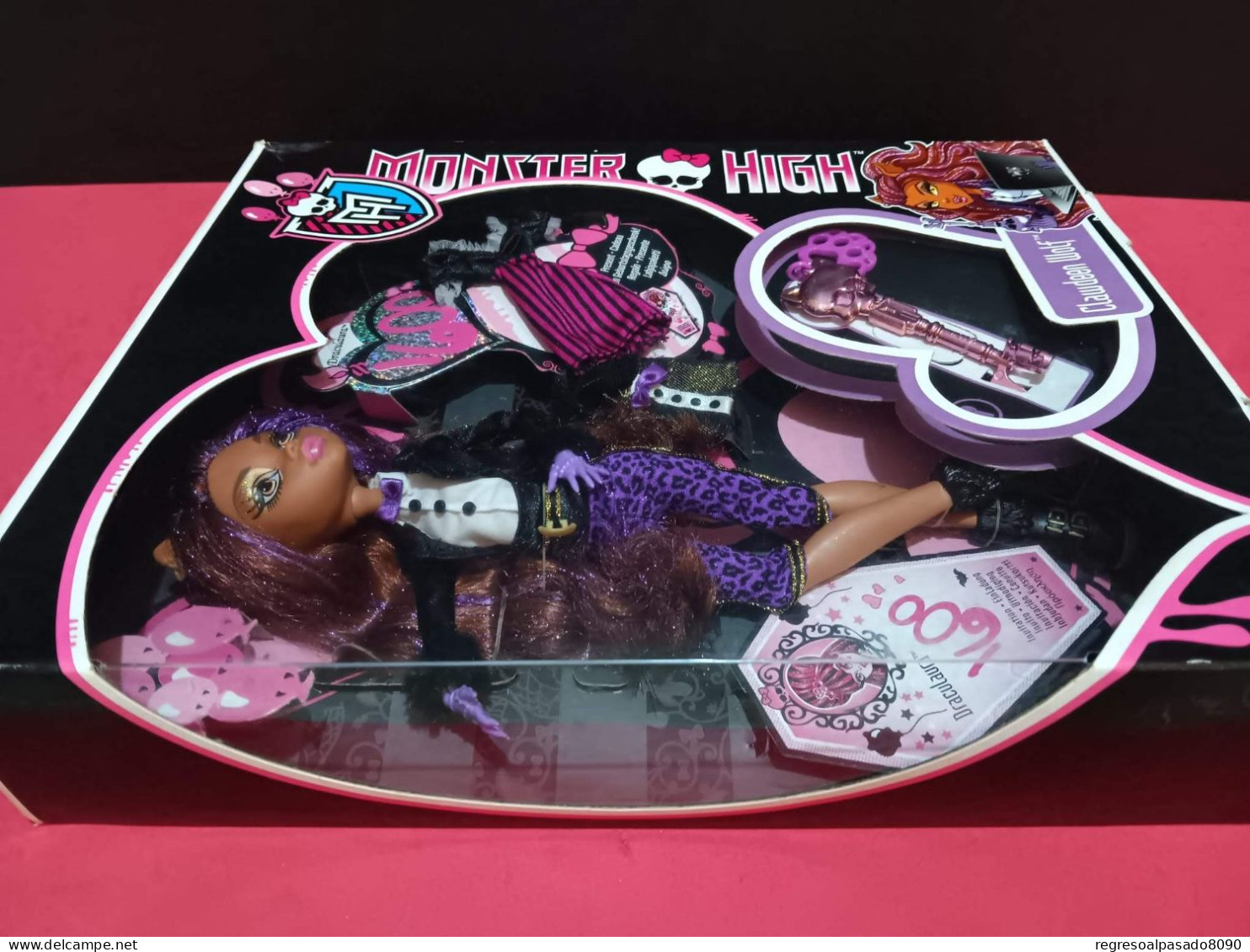 poupée antique Muñeca Monster High en su caja año 2011 Clawdeen Wolf draculaura 1600 mattel