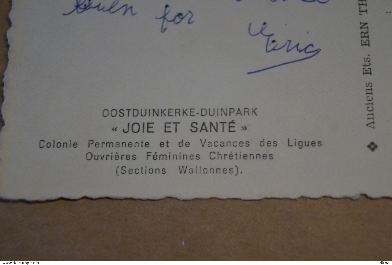 Superbe Ancienne Carte, Oostduinkerke , Joie Et Santé,1964 ,pour Collection - Oostduinkerke