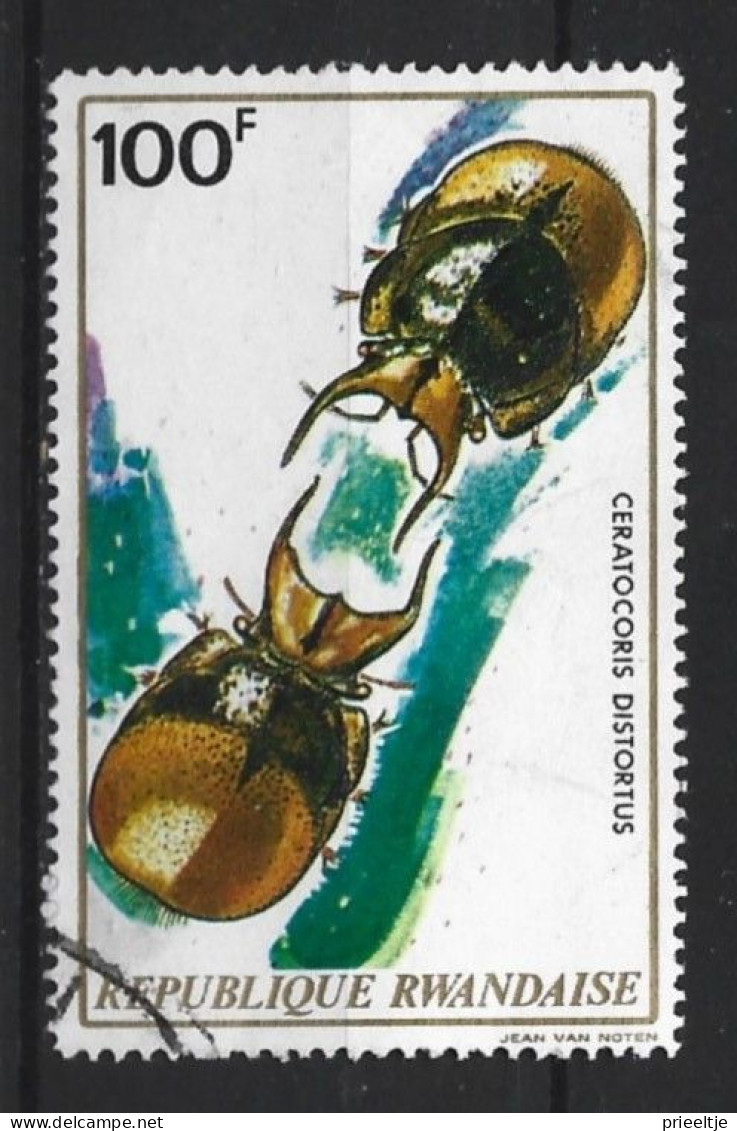 Rwanda 1973 Insect  Y.T. 510 (0) - Used Stamps