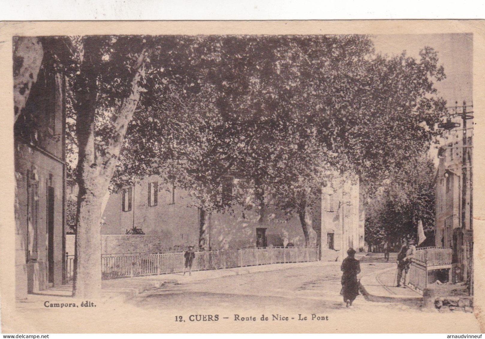 83-CUERS ROUTE DE NICE LE PONT - Cuers