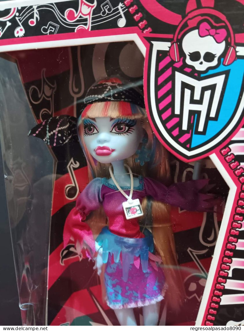 Poupée Antique Muñeca Monster High En Su Caja Año 2012 Abbey Bominable Mattel VIP - Muñecas