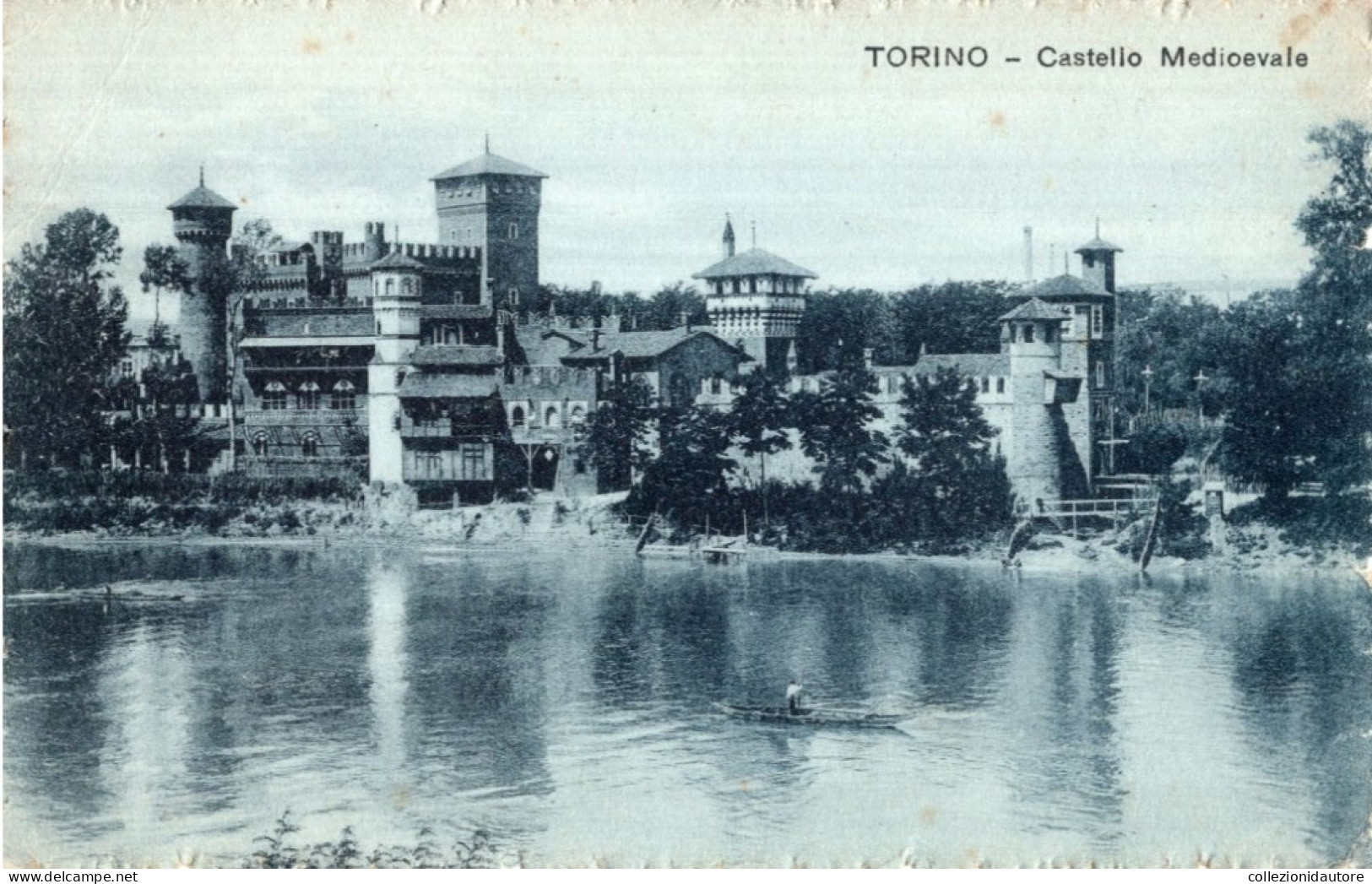 TORINO - CASTELLO MEDIOEVALE - CARTOLINA FP NON SPEDITA - Castello Del Valentino