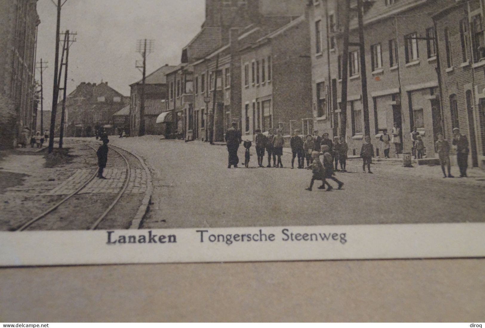 Superbe Ancienne Carte,1919, Lanaeken, Lanaken , Tongersche Steenweg ,pour Collection - Lanaken